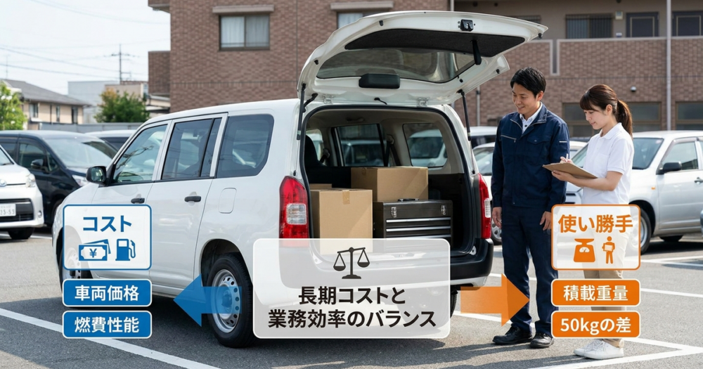 新型プロボックスを選ぶ前に知っておくべき、コストと使い勝手を両立できる条件