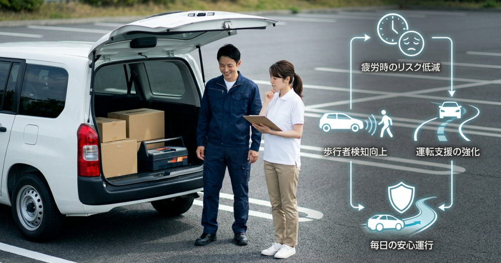 新型プロボックスの2025年改良で変わった安全装備が、あなたの日常業務を守れる理由