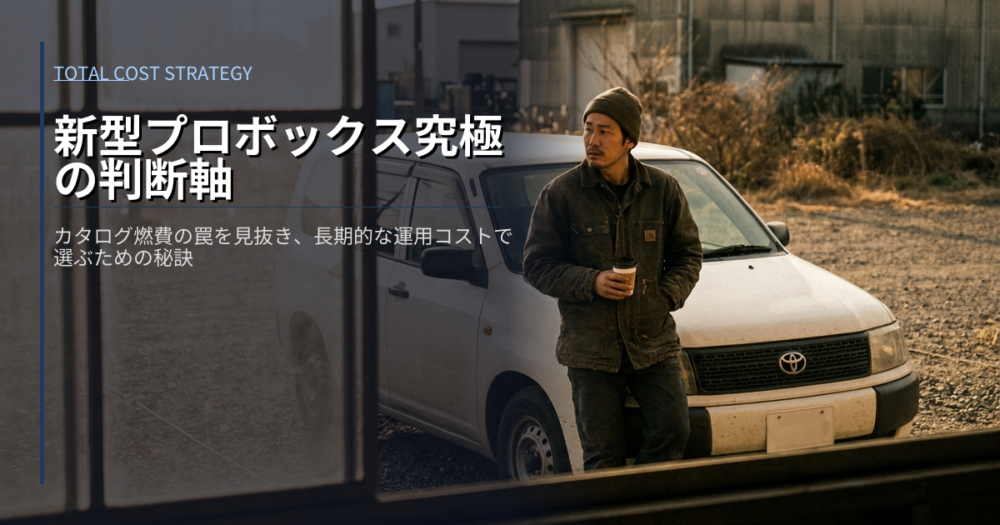 新型プロボックスの解説イメージ