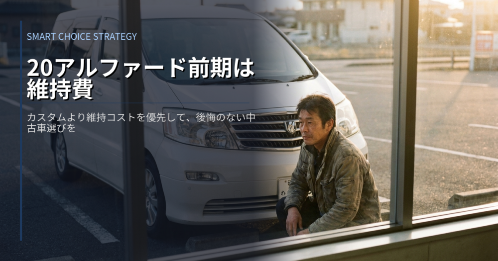 20アルファード前期の解説イメージ