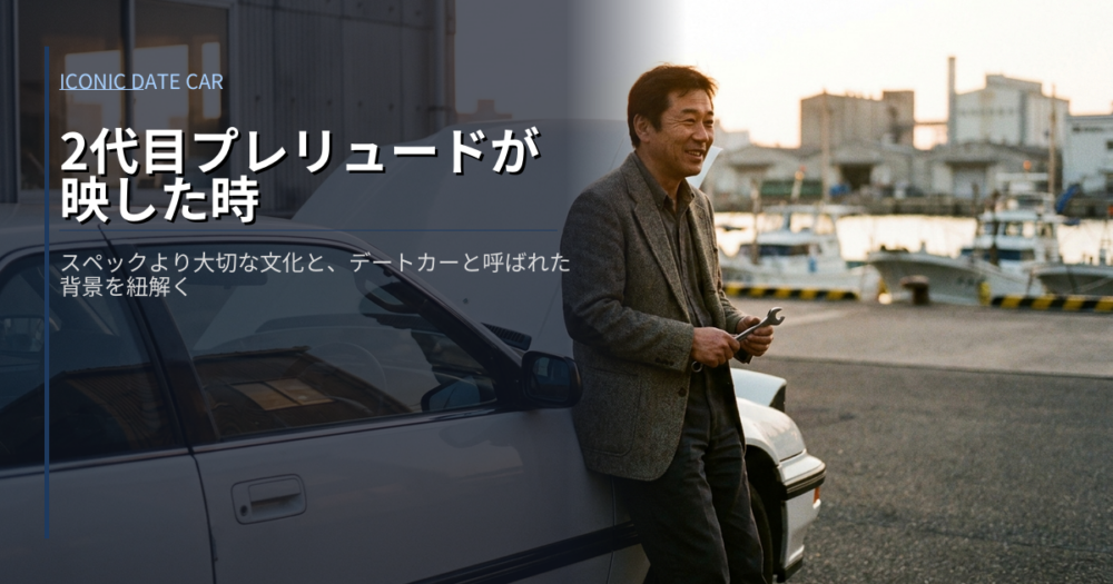 2代目プレリュードの解説イメージ