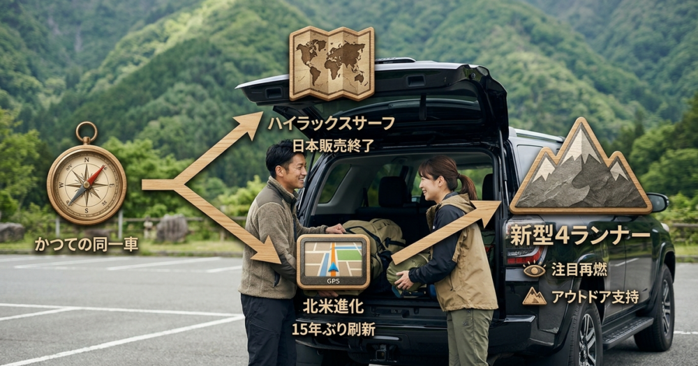 トヨタ4ランナーがハイラックスサーフ後継として注目される理由