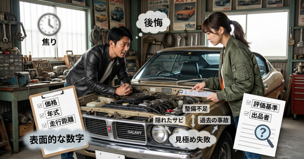 GTOのギャランを手に入れても「良い個体」を見極められず失敗する理由