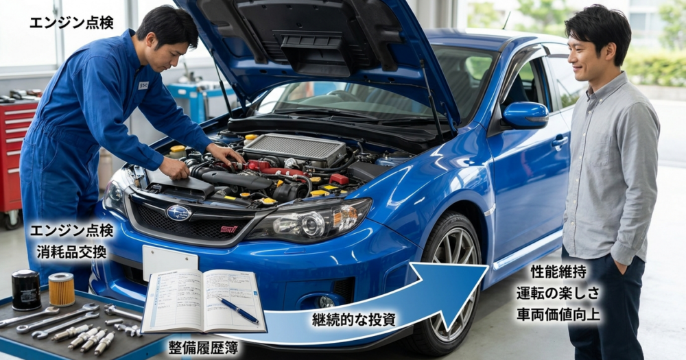 GVBインプレッサの走りを守る整備をすると満足度が変わる理由
