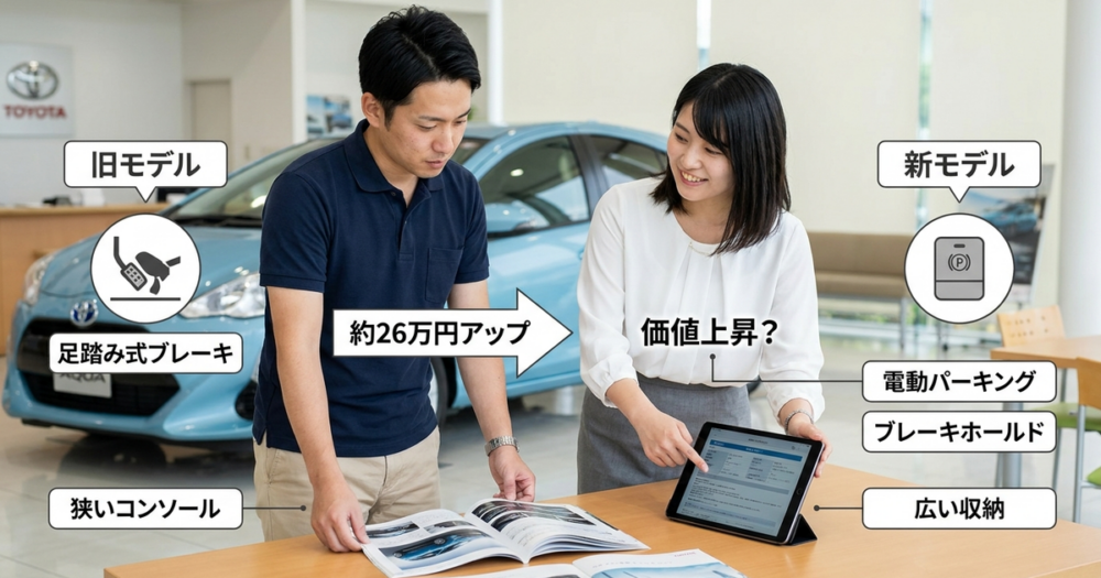 マイナーチェンジしたアクアは、値上がり分の価値が本当にあるのか