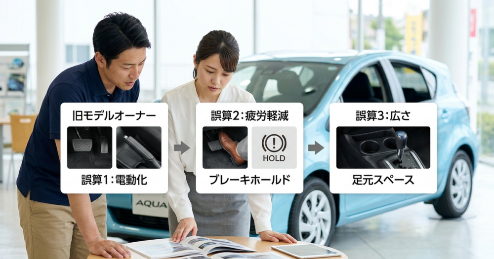 マイナーチェンジしたアクアで、旧モデルオーナーが後悔している3つの誤算