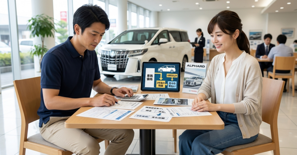 残クレでアルファードを買うとき、最初に知っておくべき本当の仕組み