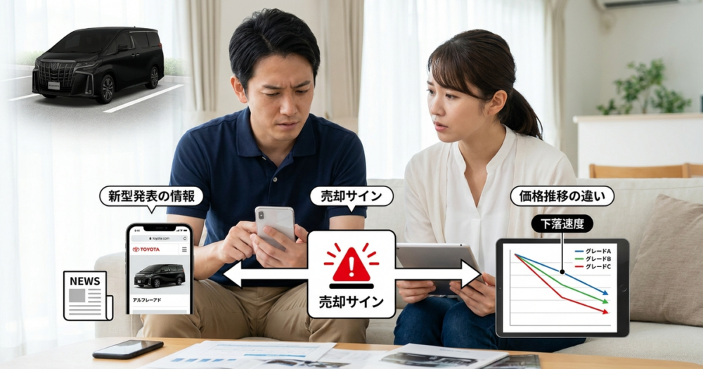 リセールが崩壊する前に売った人が見ていた売却サインとは