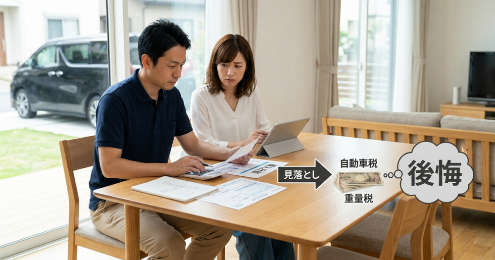 アルファードの税金を正しく把握しないと、購入後に後悔している