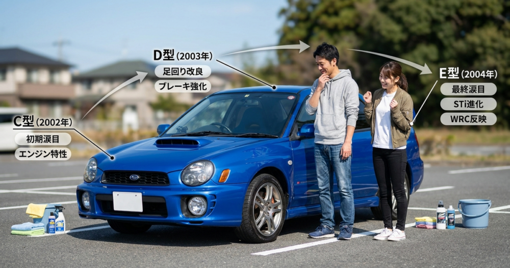 涙目インプを選ぶ前に知っておくべき、C型・D型・E型の決定的な違い