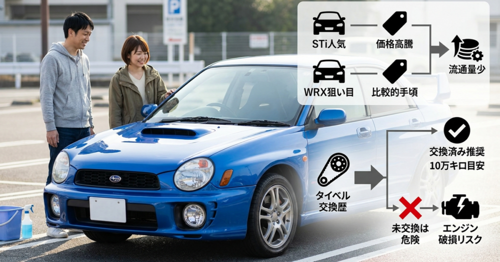 涙目インプの中古車相場が示す、今買うべきモデルと避けるべき個体