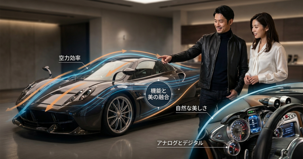 パガーニ・ウアイラが芸術作品と呼ばれている理由を見ておく