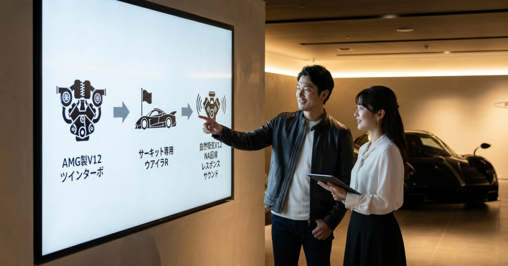 ウアイラのエンジンが自然吸気V12へと進化していく過程
