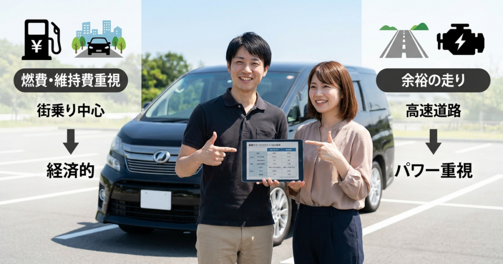 初代ヴェルファイアの2.4Lと3.5L、中古で選ぶならどちらが正解か