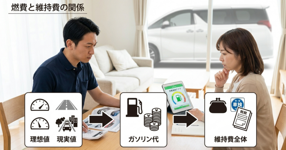 ヴェルファイアの燃費を把握すると、年間維持費がどう変わるか見えてくる