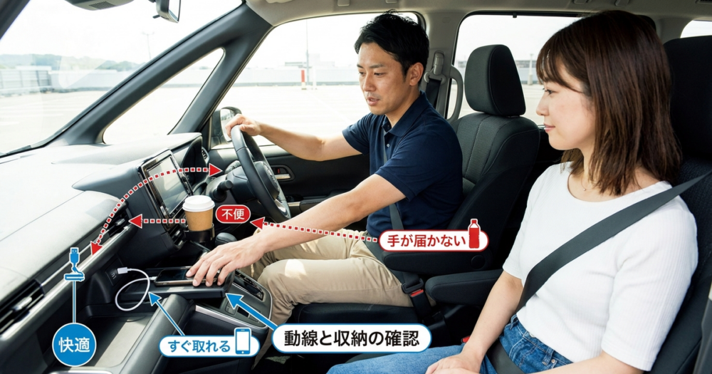 ヴォクシーの内装は「どこに何があるか」で選ぶと失敗しなくなる