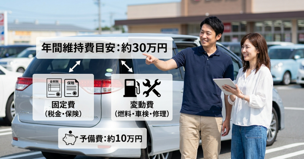 エスティマ50の維持費は年間どれくらいかかるのか
